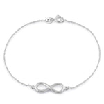 Sterling Silver Infinity Bracelet