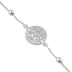 Sterling Silver Tree of Life Bracelet