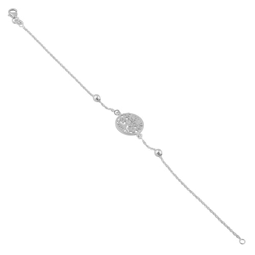 Sterling Silver Tree of Life Bracelet