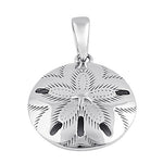 Sterling Silver Sand Dollar Pendant