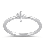Sterling Silver Cactus Ring