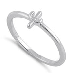Sterling Silver Cactus Ring