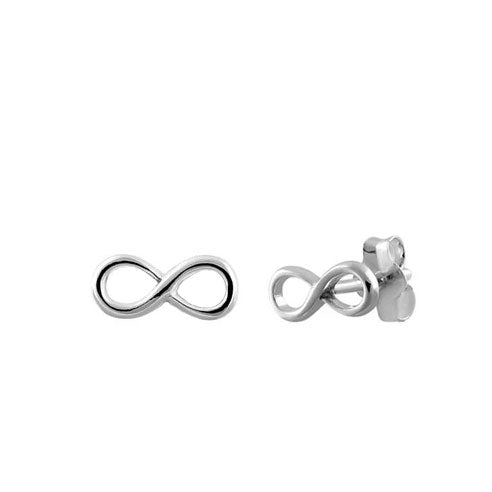Sterling Silver Infinity Earrings