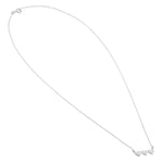 Sterling Silver Triple Heart Necklace