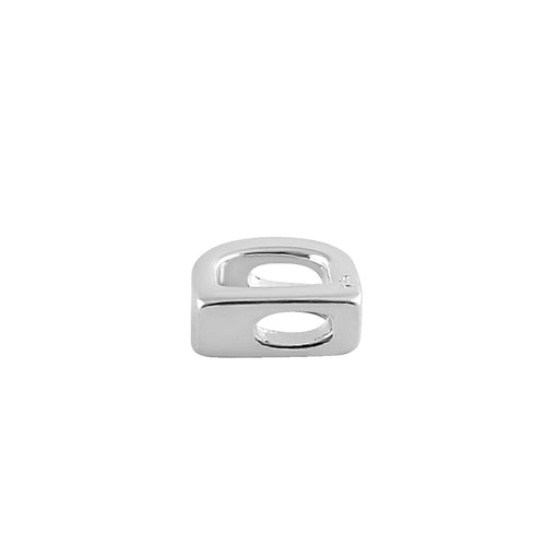 Sterling Silver Capital "D" Pendant