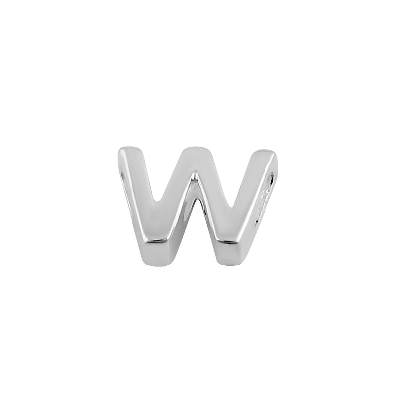 Sterling Silver Capital "W" Pendant