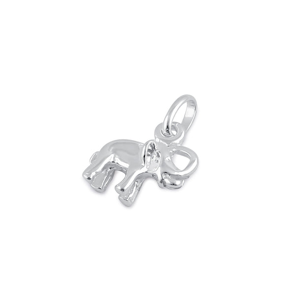 Sterling Silver Elephant Pendant