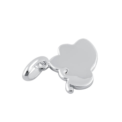 Sterling Silver Enamel Bee Pendant