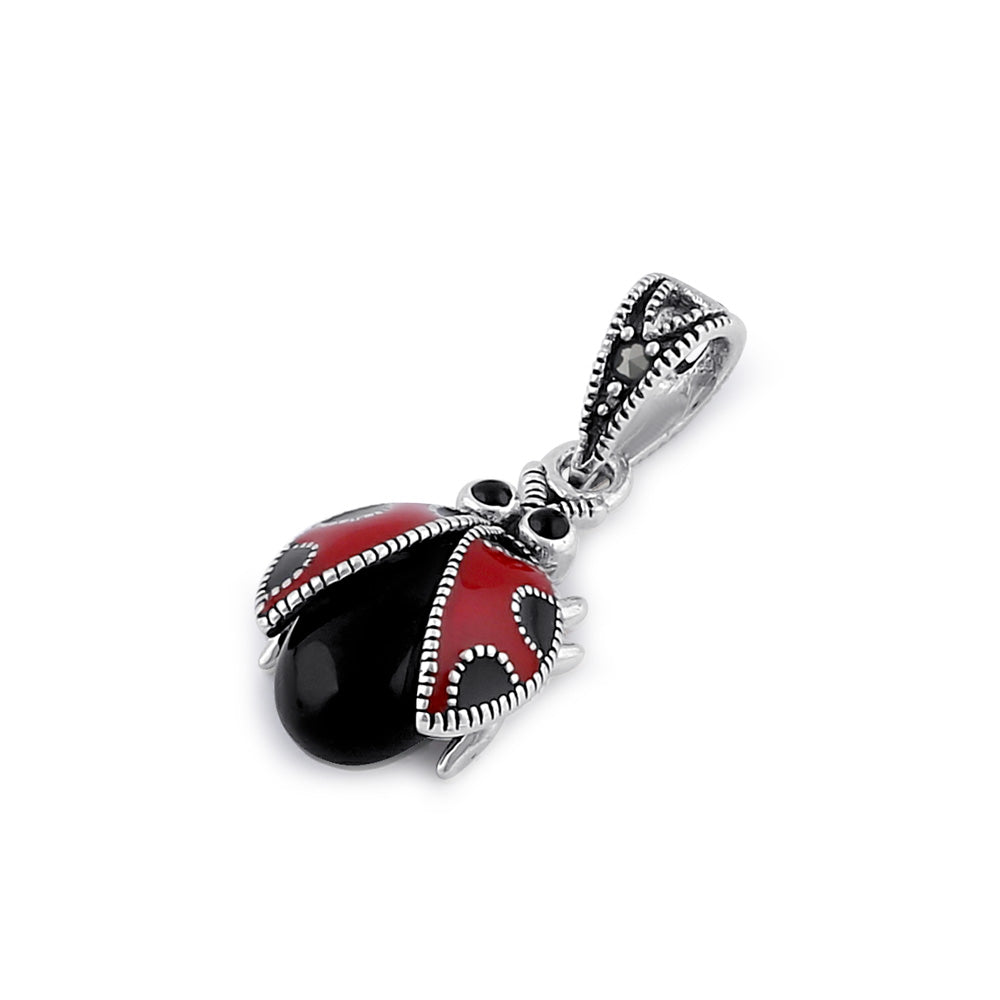 Sterling Silver Marcasite Pendants | Silver Jewelry 70% Below Retail
