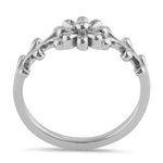 Sterling Silver Flower Ring