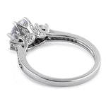 Sterling Silver 1.0 ct. CZ Engagement Ring