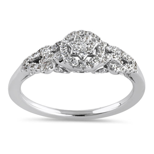 Sterling Silver CZ Ring