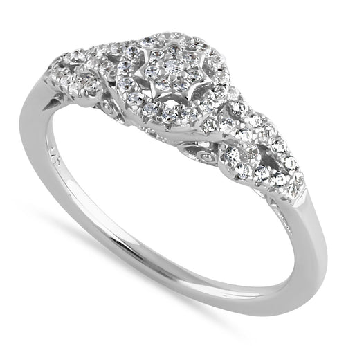 Sterling Silver CZ Ring