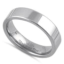 Stainless Steel Men's 5mm Wedding Band