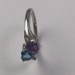 Rose Gold Plated Sterling Silver Eternity Ring