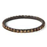 Champagne Glass Elastic Tennis Bracelet