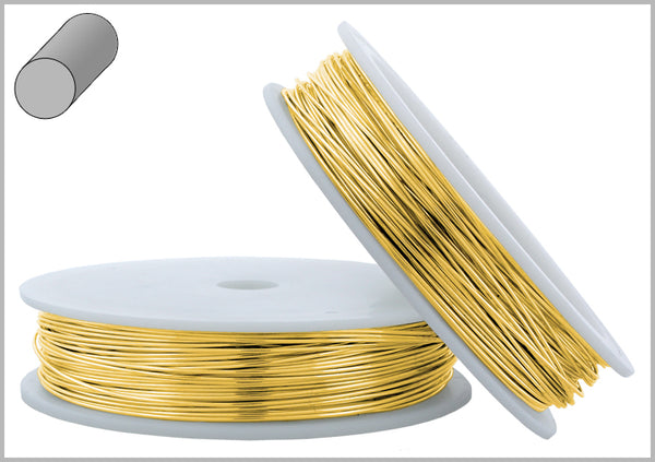 Gold Filled Wire Round Hard 20GA