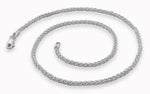 Sterling Silver Spiga Wheat Chain 2.5MM