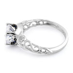 Sterling Silver 2.0 Carat CZ Ring