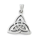 Sterling Silver Plain Celtic Light Pendant