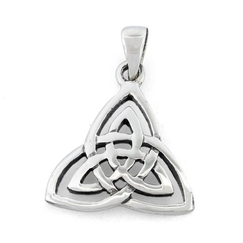 Sterling Silver Plain Celtic Light Pendant