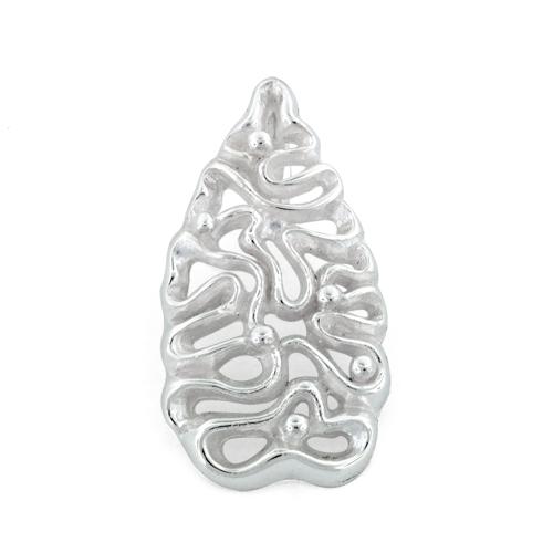 Sterling Silver Swirl Pendant