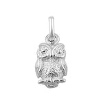 Sterling Silver Owl Pendant