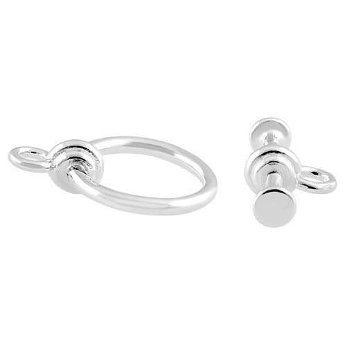 Sterling Silver Toggle Clasp 12mm