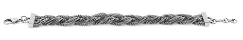 Stainless Steel Thick Braided Mesh Bracelet