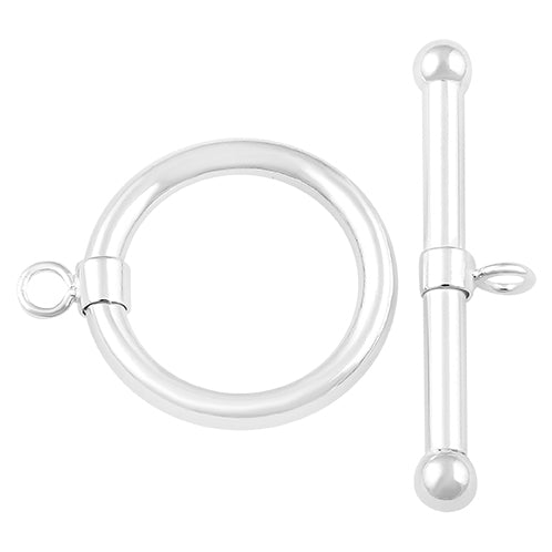Sterling Silver Toggle Clasp 15mm