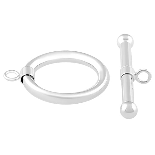 Sterling Silver Toggle Clasp 15mm