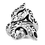 Sterling Silver Filigree Snake Ring