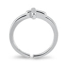Sterling Silver Cross Toe Ring