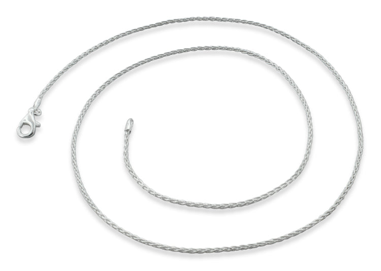Sterling Silver Spiga Chains 1.2MM
