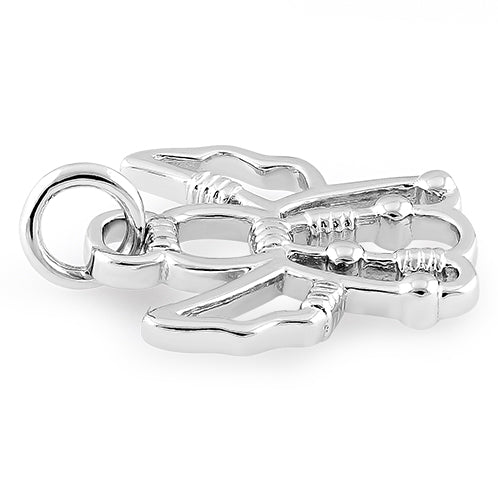 Sterling Silver Angel Pendant