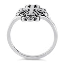 Sterling Silver Antique Cross Ring
