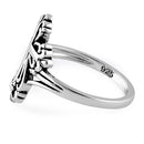 Sterling Silver Antique Cross Ring