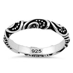 Sterling Silver Bali Band Ring
