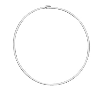 Sterling Silver Beading Hoop 30mm - PACK OF 6