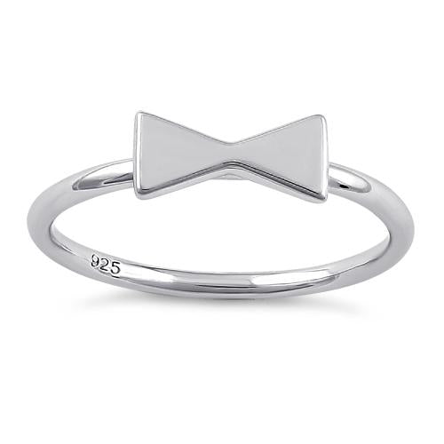 Sterling Silver Bow Ring