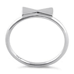 Sterling Silver Bow Ring