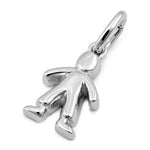 Sterling Silver Boy Pendant