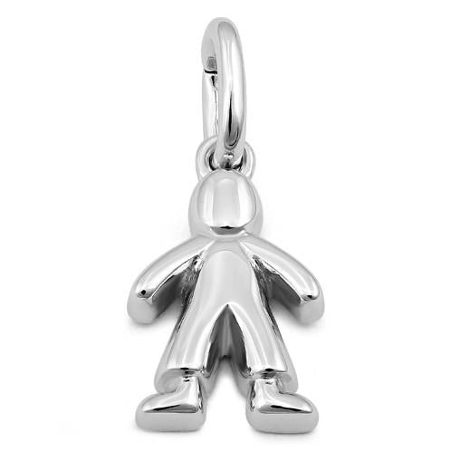 Sterling Silver Boy Pendant