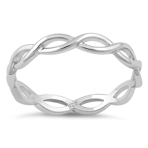 Sterling Silver Braided Ring