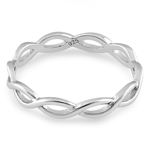 Sterling Silver Braided Ring