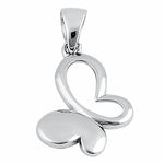 Sterling Silver Butterfly Pendant
