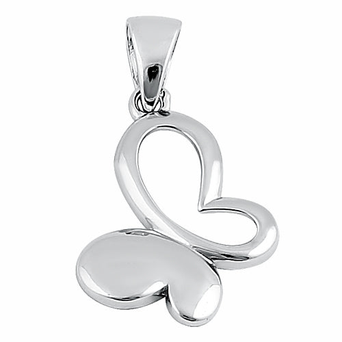 Sterling Silver Butterfly Pendant