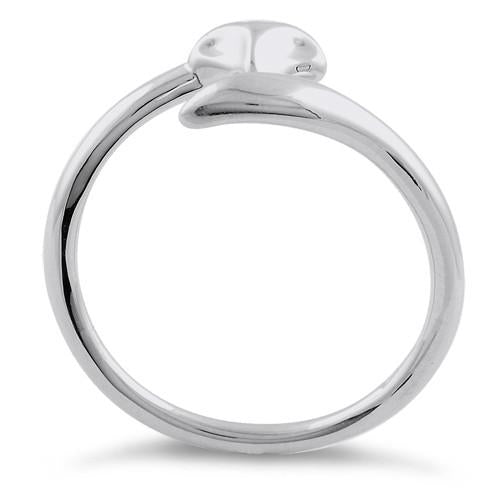 Sterling Silver Fox Ring