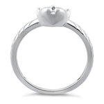 Sterling Silver Cat Ring