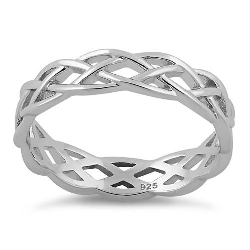 Sterling Silver Celtic Band Ring